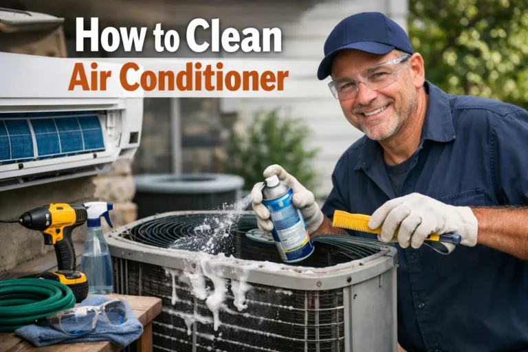 how to clean air conditioner